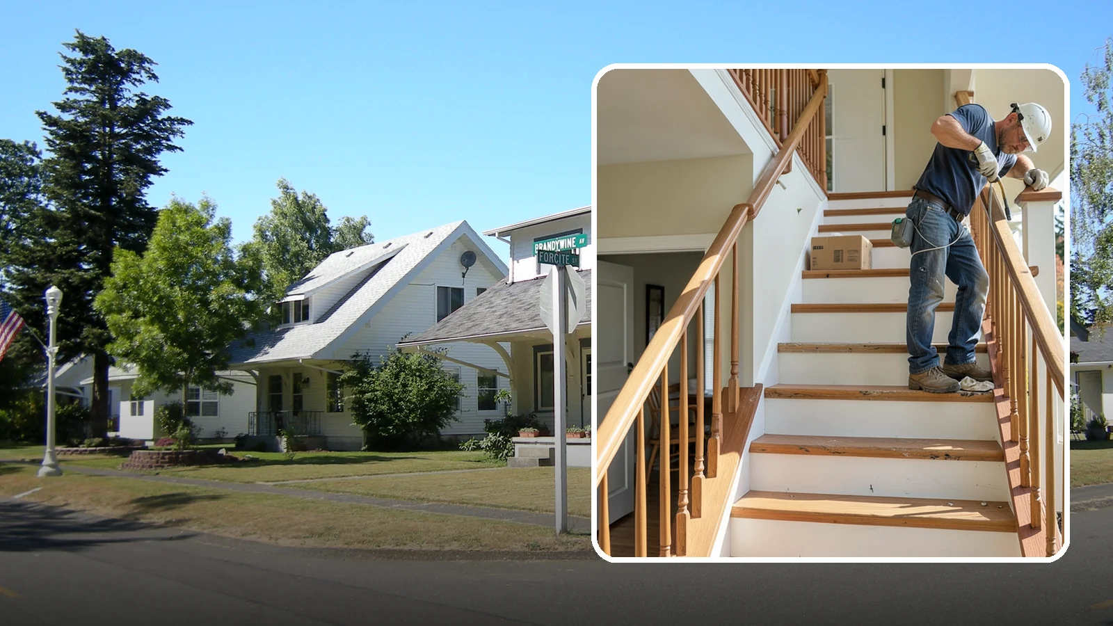 Stair Tread Replacement in DuPont, Pierce County, WA - Worn or squeaky treads swapped for solid new ones that look and feel better underfoot.