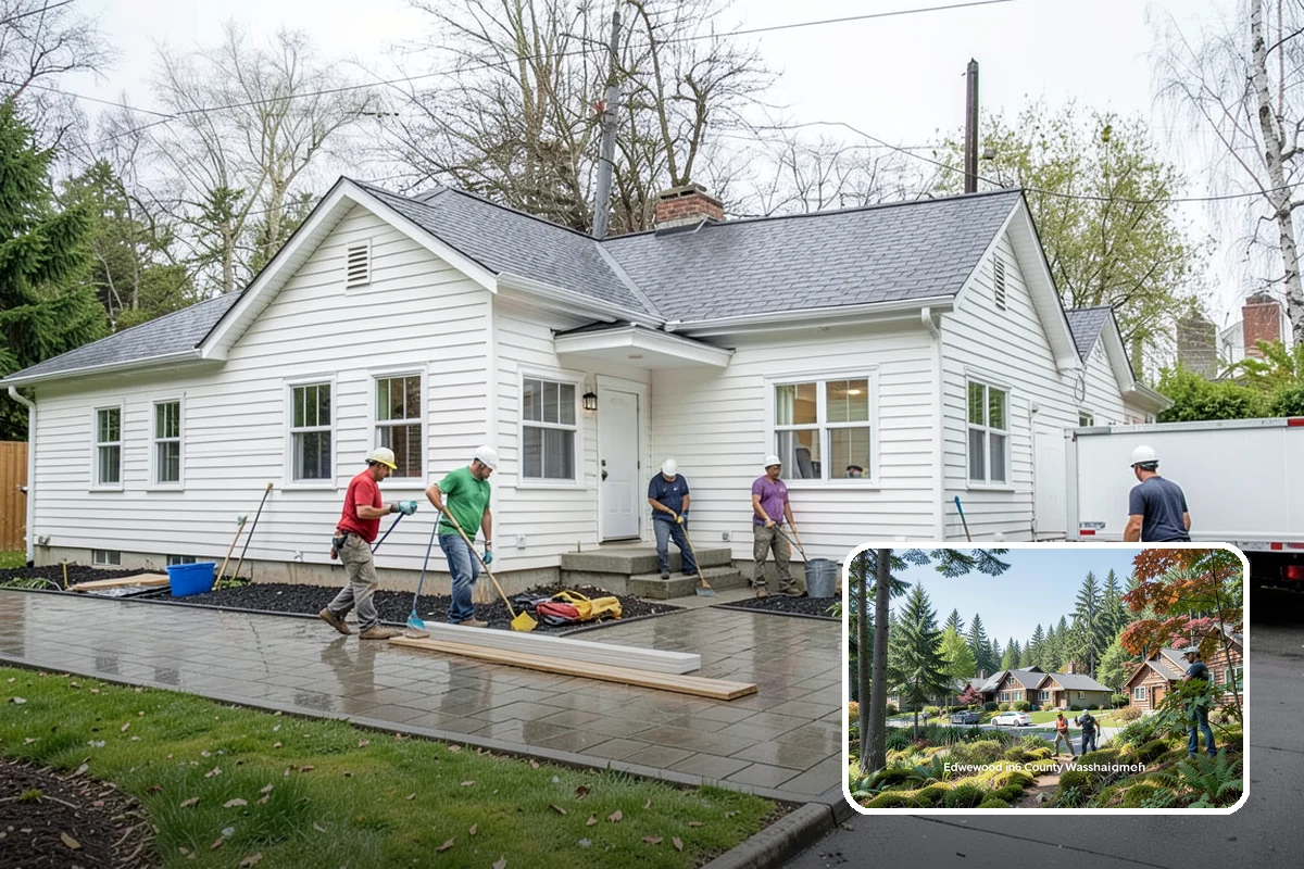 Stair Tread Replacement in Edgewood, Pierce County, WA - Eliminates squeaks and movement
