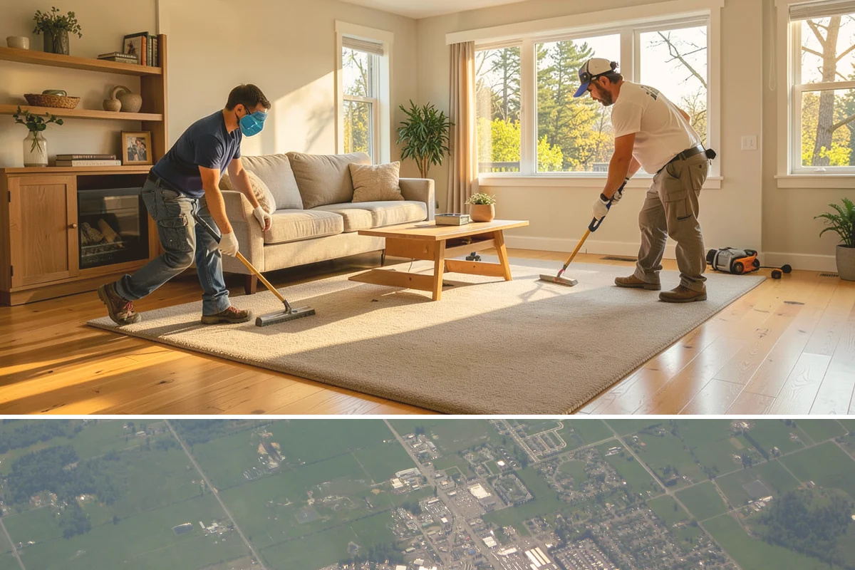 Stair Tread Replacement in Enumclaw, King County, WA - Tread replacement is interior work that can be completed in any season.