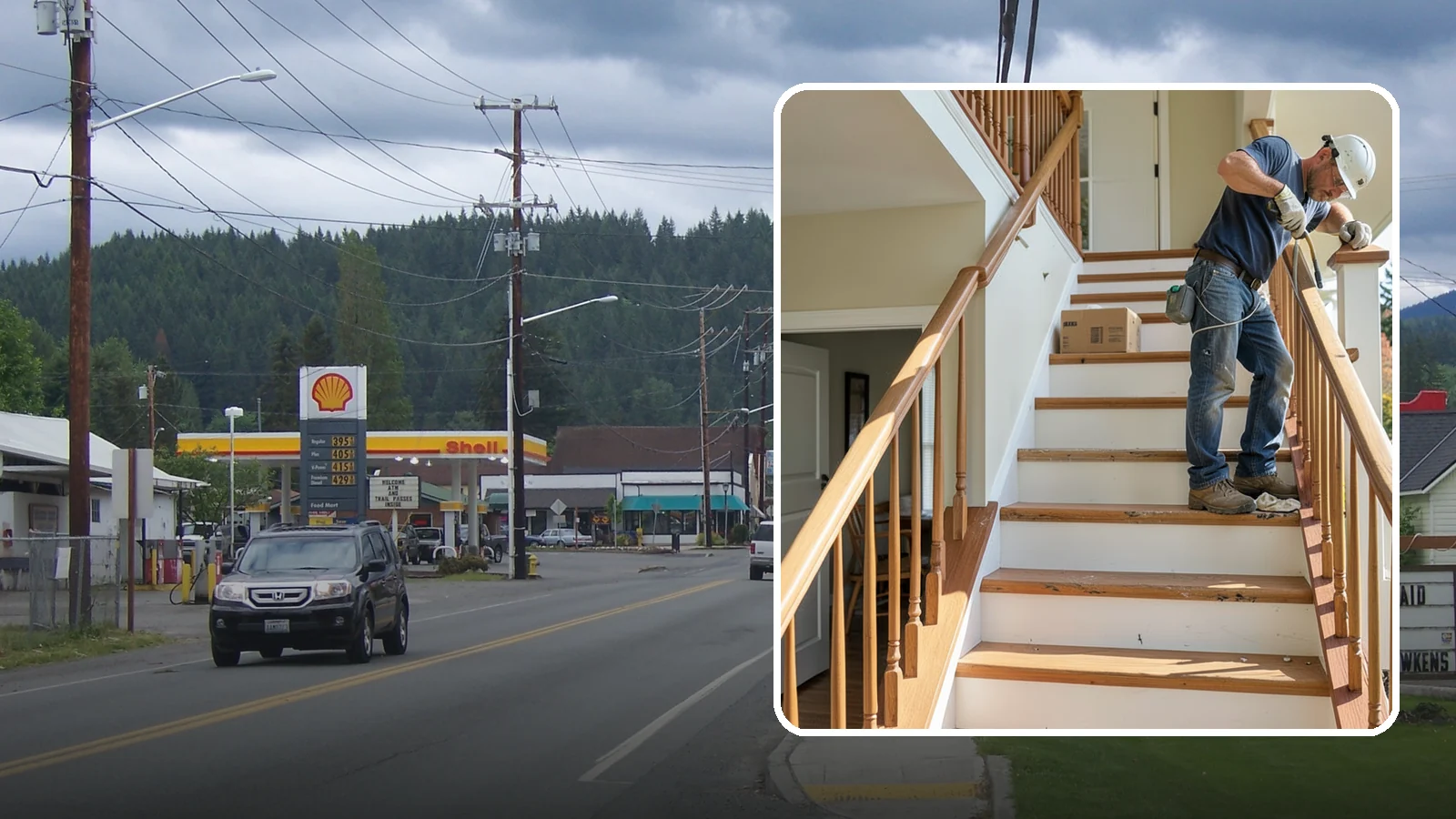 Stair Tread Replacement in Granite Falls, Snohomish County, WA - Worn or squeaky treads swapped for solid new ones that look and feel better underfoot.