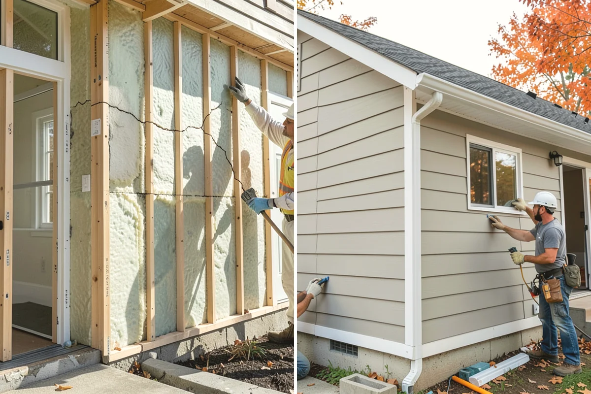 Stair Tread Replacement in Issaquah, King County, WA - Remove the existing treads carefully