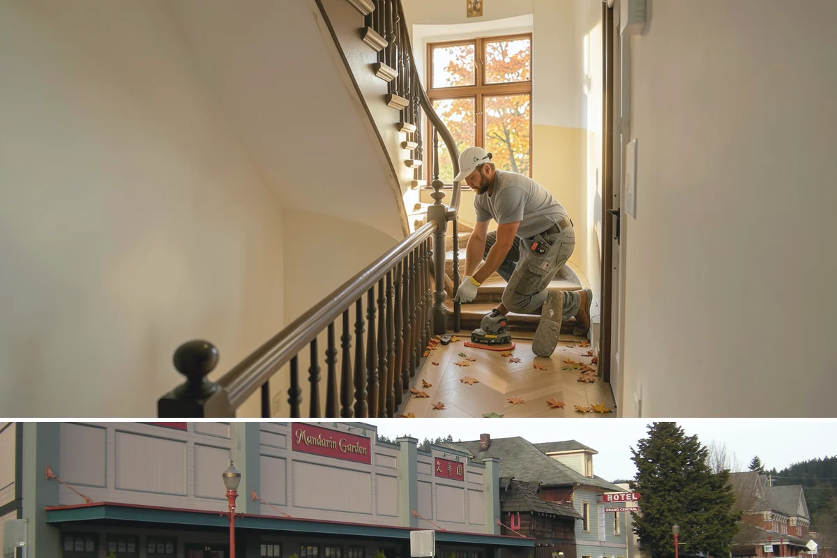 Stair Tread Replacement in Issaquah, King County, WA - Tread replacement is interior work that can be completed in any season.
