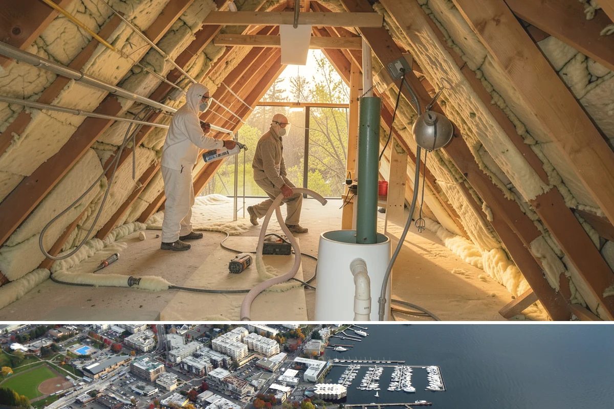 Stair Tread Replacement in Kirkland, King County, WA - Tread replacement is interior work that can be completed in any season.