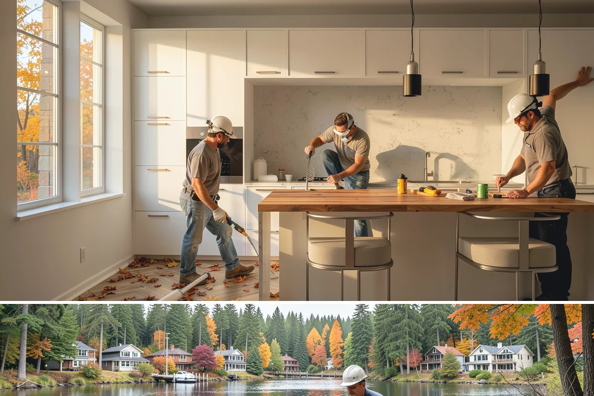 Stair Tread Replacement in La Conner, Skagit County, WA - Tread replacement is interior work that can be completed in any season.