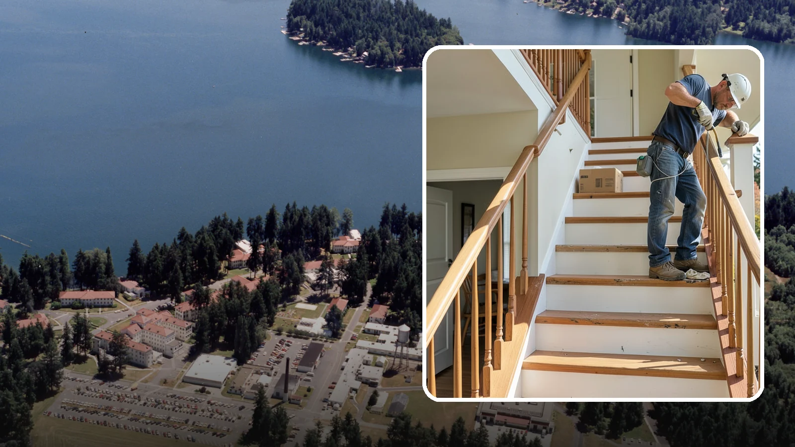 Stair Tread Replacement in Lakewood, Pierce County, WA - Worn or squeaky treads swapped for solid new ones that look and feel better underfoot.