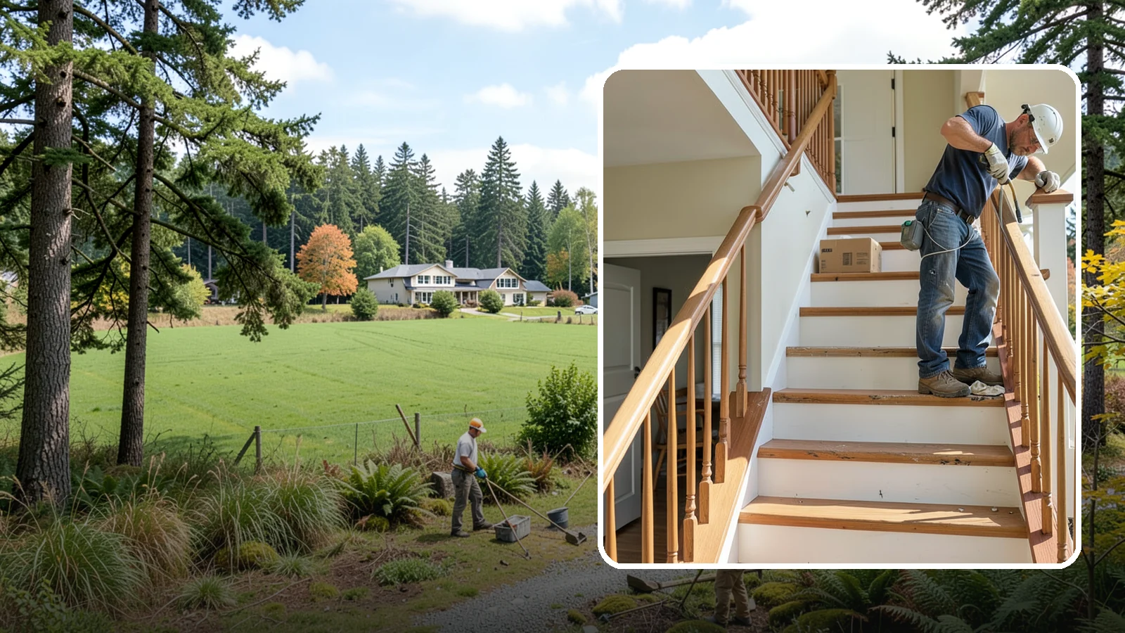Stair Tread Replacement in Lyman, Skagit County, WA - Worn or squeaky treads swapped for solid new ones that look and feel better underfoot.