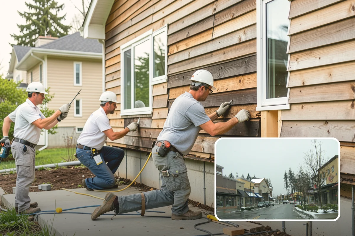 Stair Tread Replacement in Mill Creek, Snohomish County, WA - Eliminates squeaks and movement