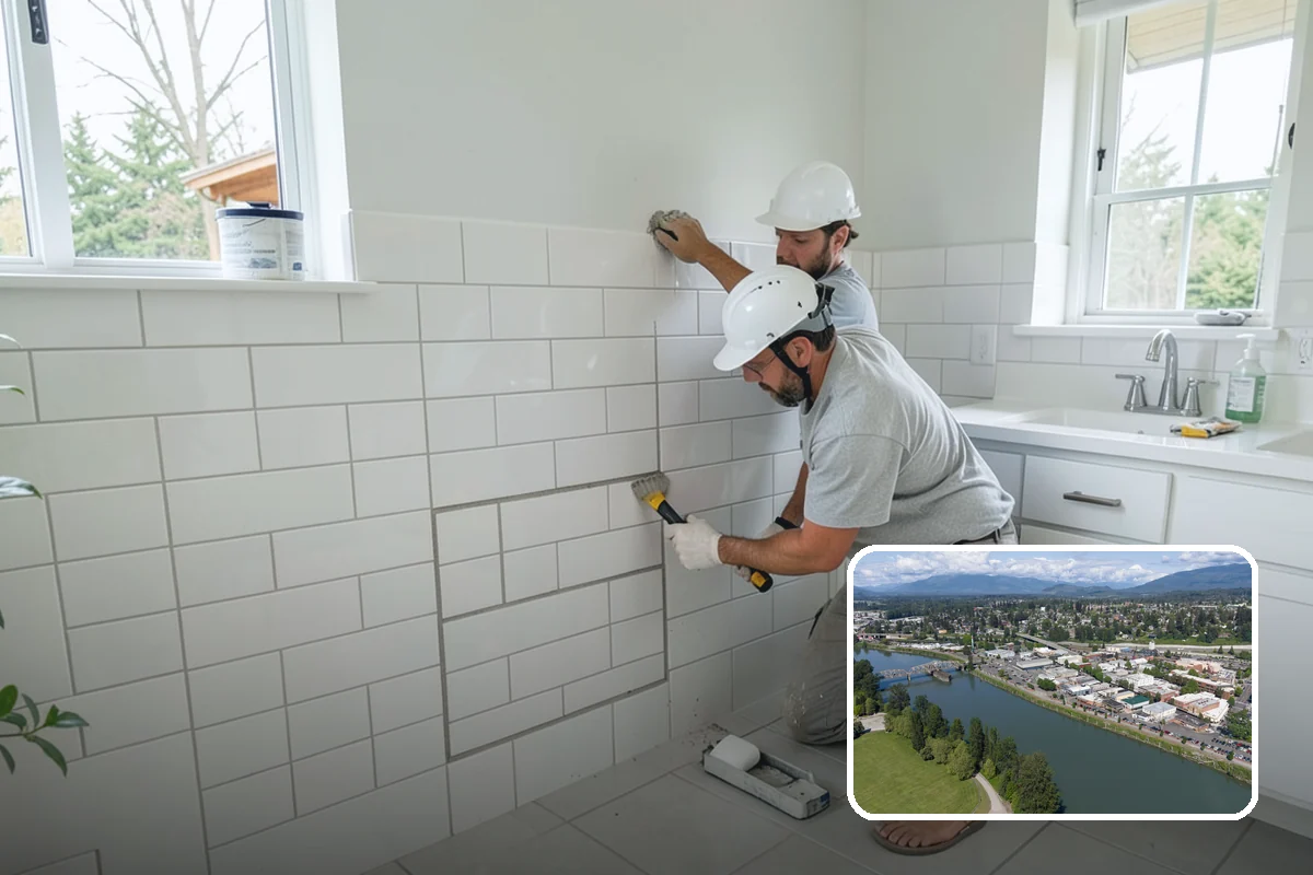 Stair Tread Replacement in Mount Vernon, Skagit County, WA - Eliminates squeaks and movement