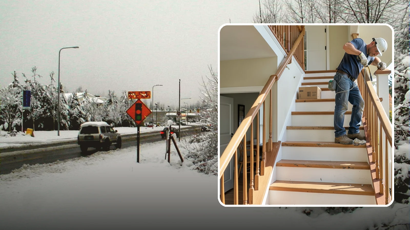 Stair Tread Replacement in Newcastle, King County, WA - Worn or squeaky treads swapped for solid new ones that look and feel better underfoot.