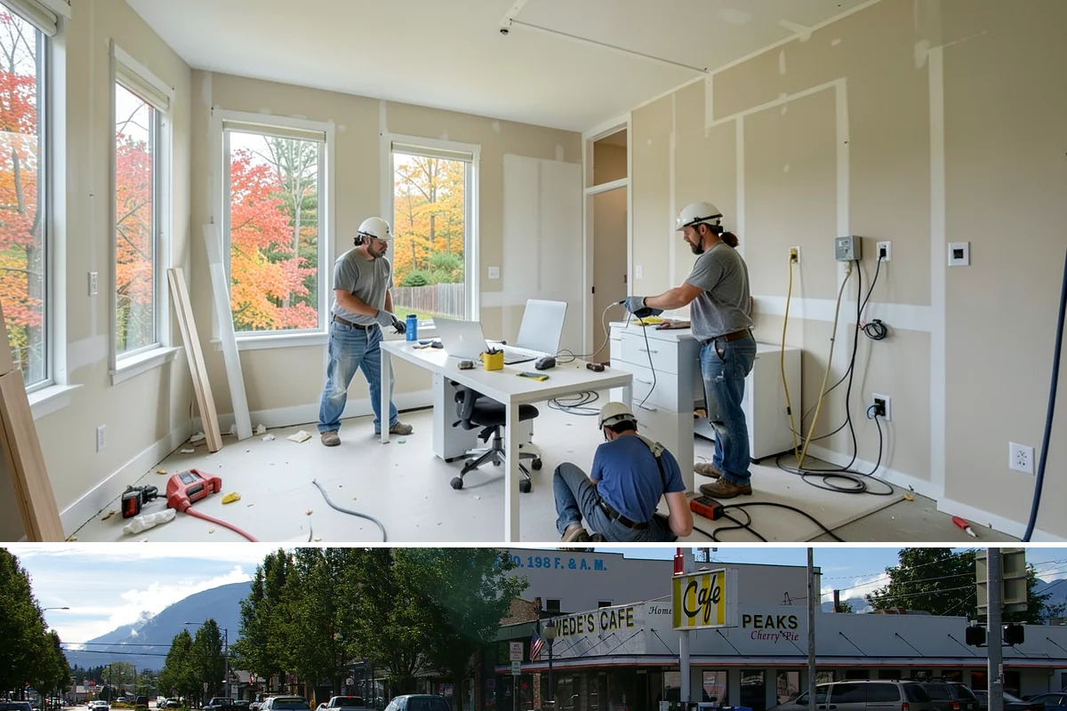 Stair Tread Replacement in North Bend, King County, WA - Tread replacement is interior work that can be completed in any season.