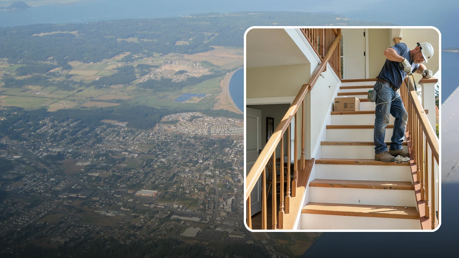 Stair Tread Replacement in Oak Harbor, Island County, WA - Worn or squeaky treads swapped for solid new ones that look and feel better underfoot.