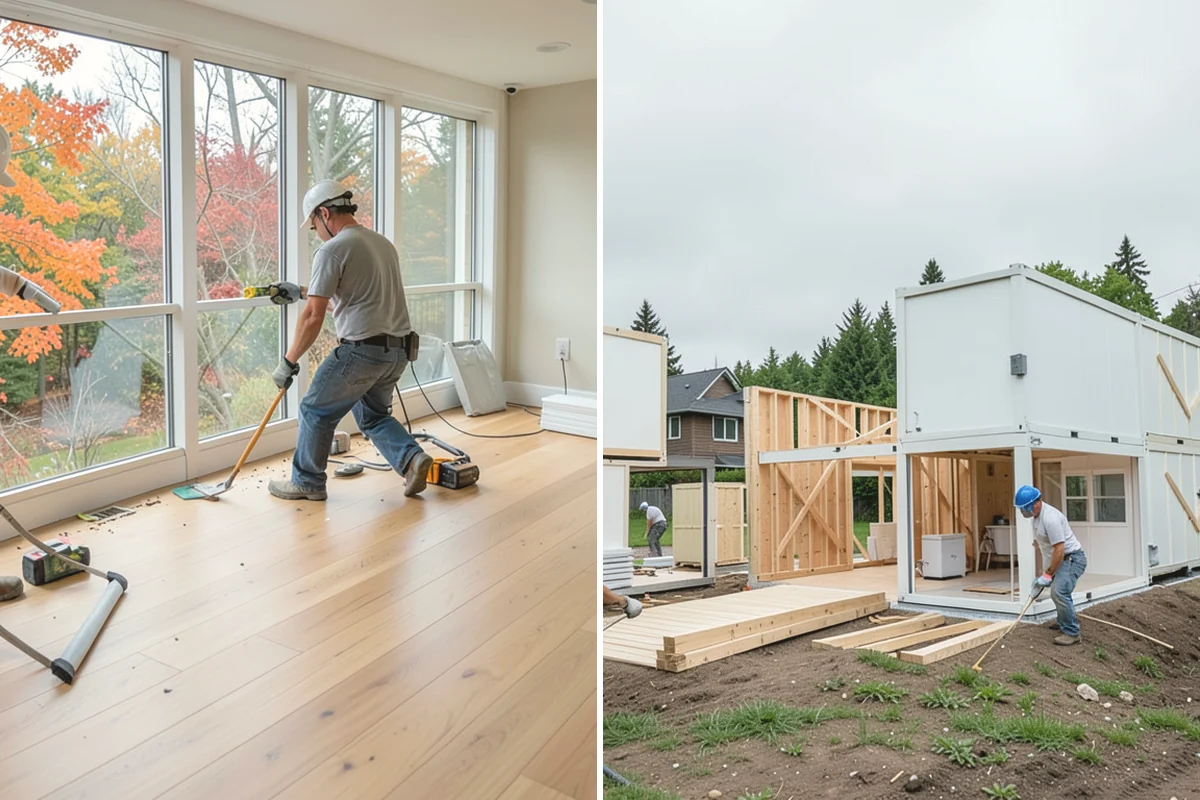 Stair Tread Replacement in Oak Harbor, Island County, WA - Remove the existing treads carefully