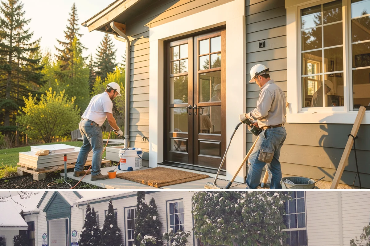 Stair Tread Replacement in Pacific, King County, WA - Tread replacement is interior work that can be completed in any season.