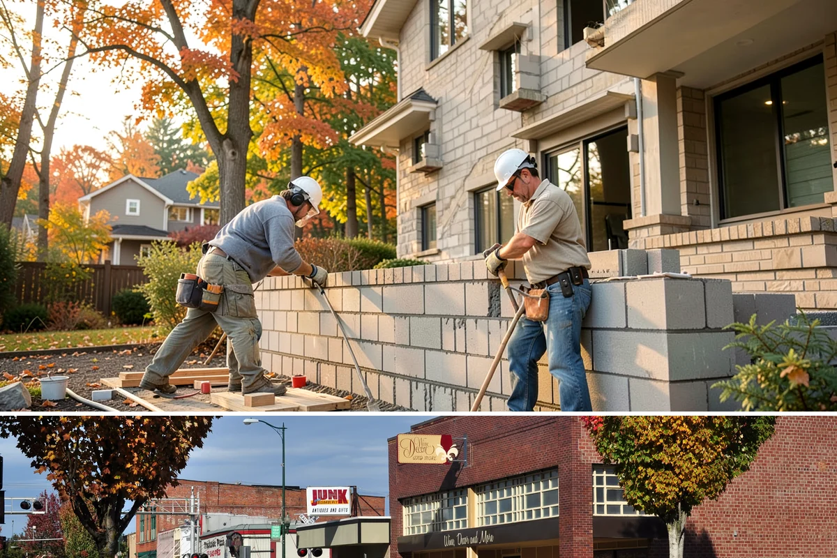 Stair Tread Replacement in Puyallup, Pierce County, WA - Tread replacement is interior work that can be completed in any season.