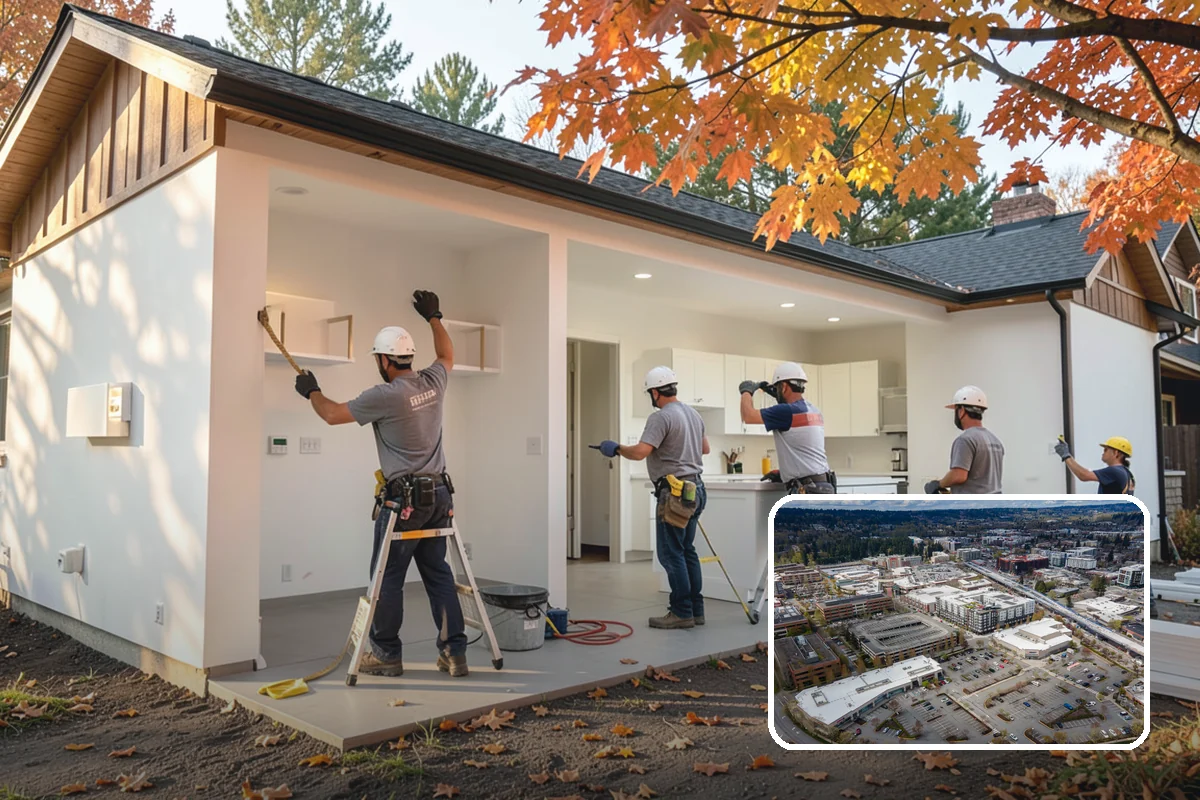 Stair Tread Replacement in Redmond, King County, WA - Eliminates squeaks and movement