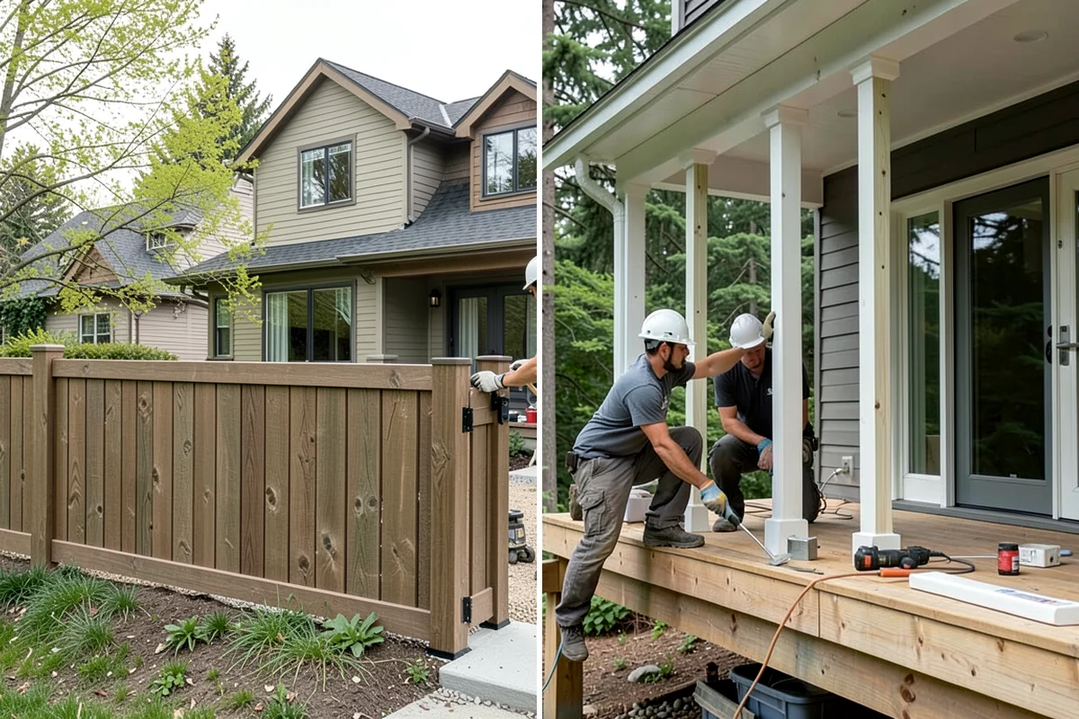 Stair Tread Replacement in Sedro-Woolley, Skagit County, WA - Remove the existing treads carefully