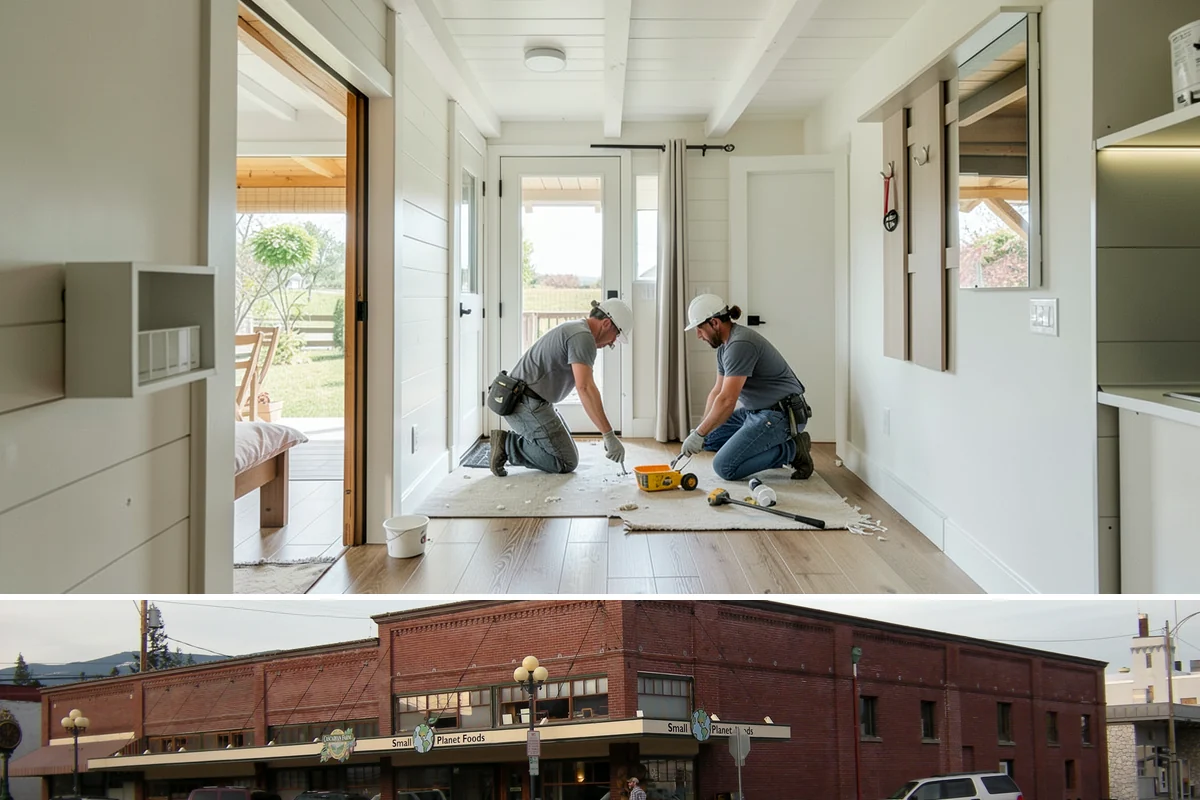 Stair Tread Replacement in Sedro-Woolley, Skagit County, WA - Tread replacement is interior work that can be completed in any season.