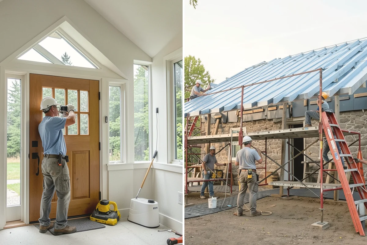 Stair Tread Replacement in Steilacoom, Pierce County, WA - Remove the existing treads carefully
