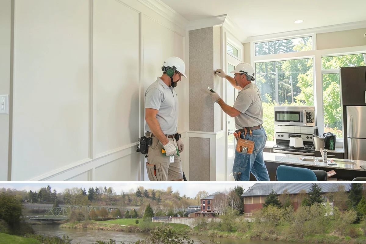 Stair Tread Replacement in Tukwila, King County, WA - Tread replacement is interior work that can be completed in any season.