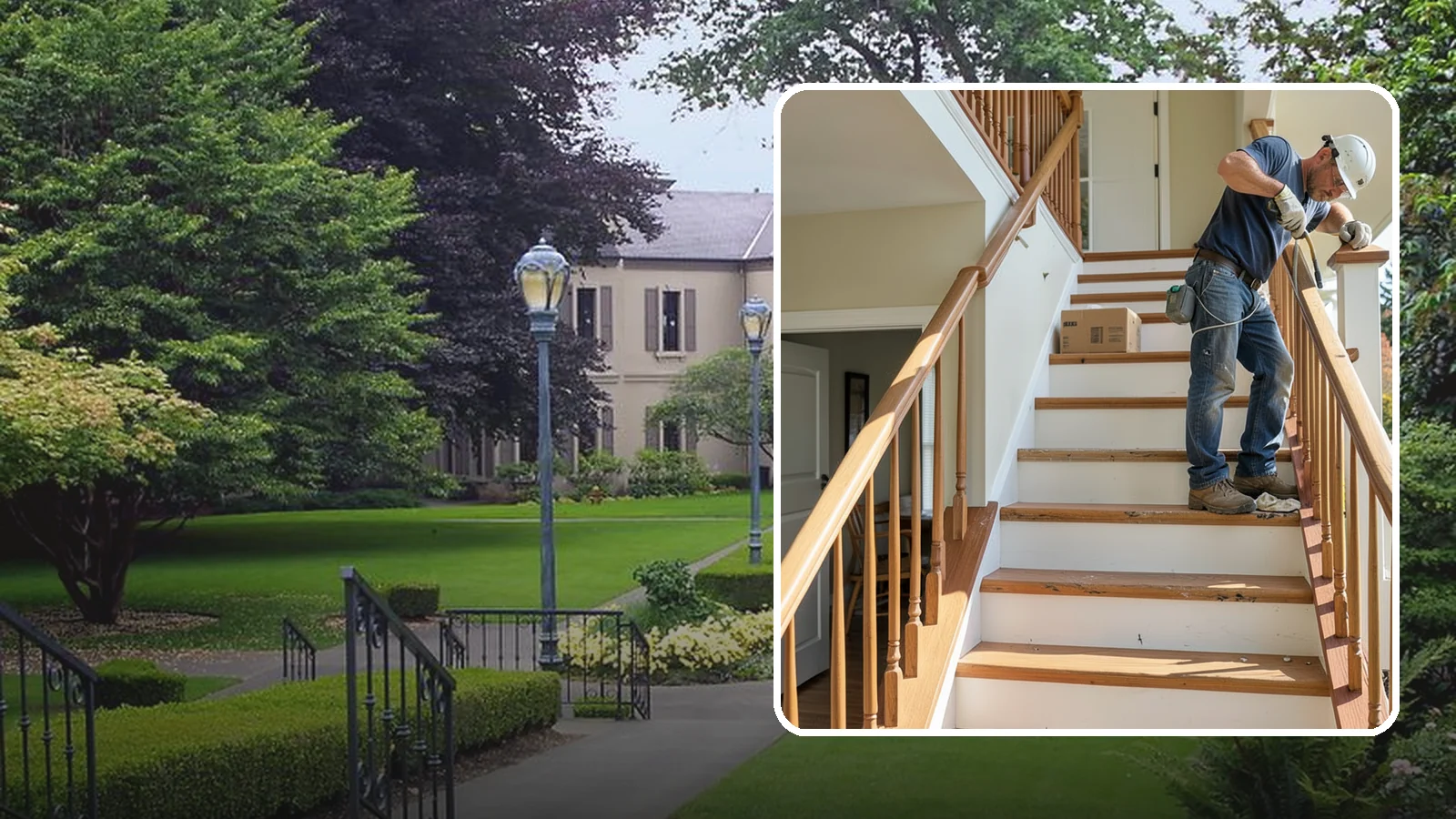 Stair Tread Replacement in Woodinville, King County, WA - Worn or squeaky treads swapped for solid new ones that look and feel better underfoot.