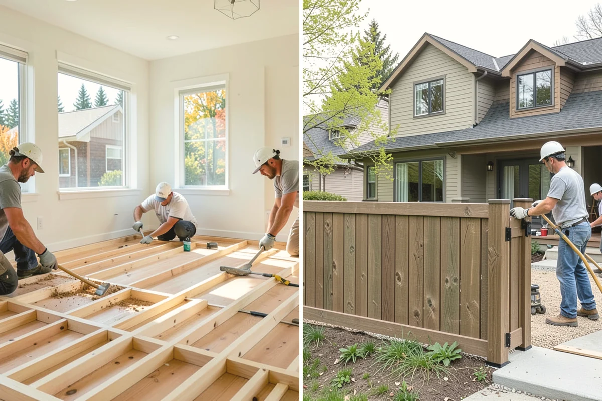 Stair Tread Replacement in Yarrow Point, King County, WA - Remove the existing treads carefully
