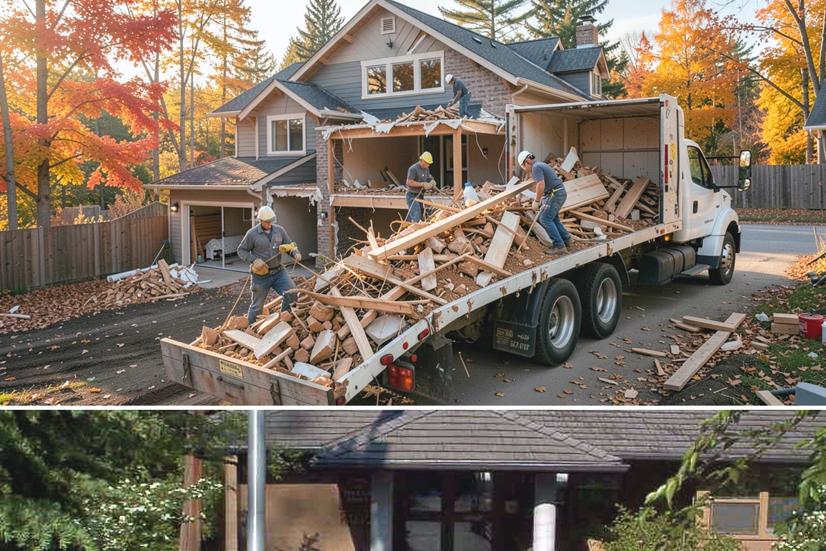 Stair Tread Replacement in Yarrow Point, King County, WA - Tread replacement is interior work that can be completed in any season.