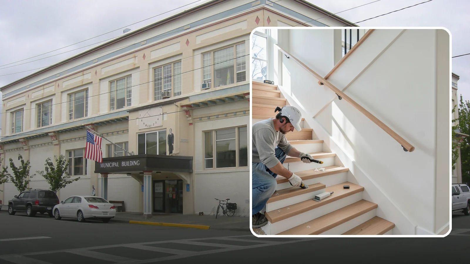 Stair Trim Installation in Anacortes, Skagit County, WA - Detailed stair trim installation that finishes treads, risers, skirtboards, and stringers with clean precision.