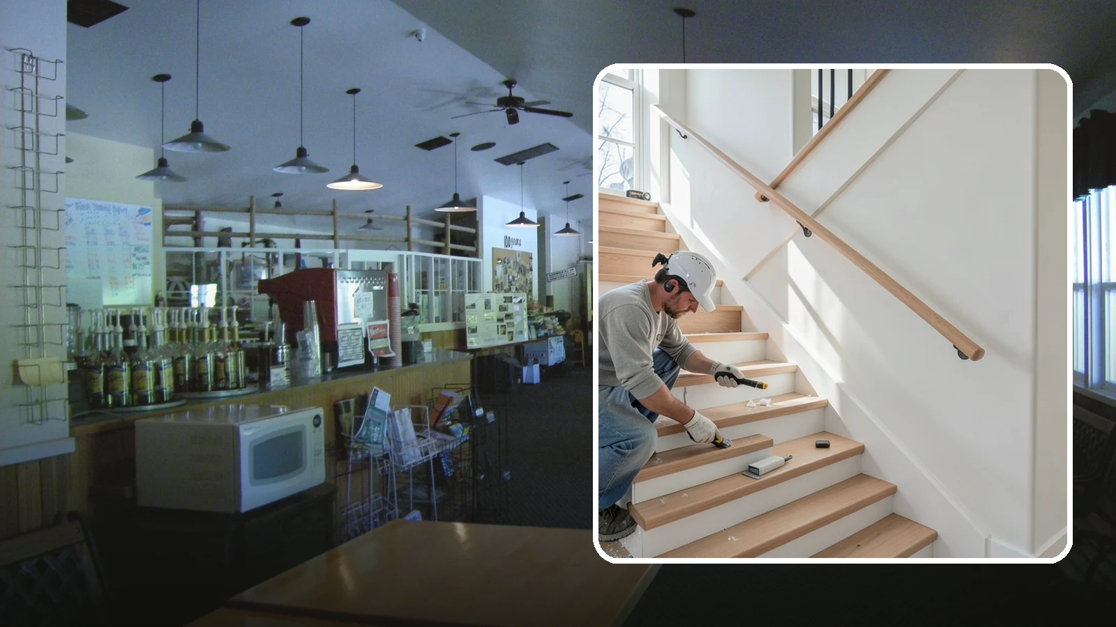 Stair Trim Installation in Black Diamond, King County, WA - Detailed stair trim installation that finishes treads, risers, skirtboards, and stringers with clean precision.