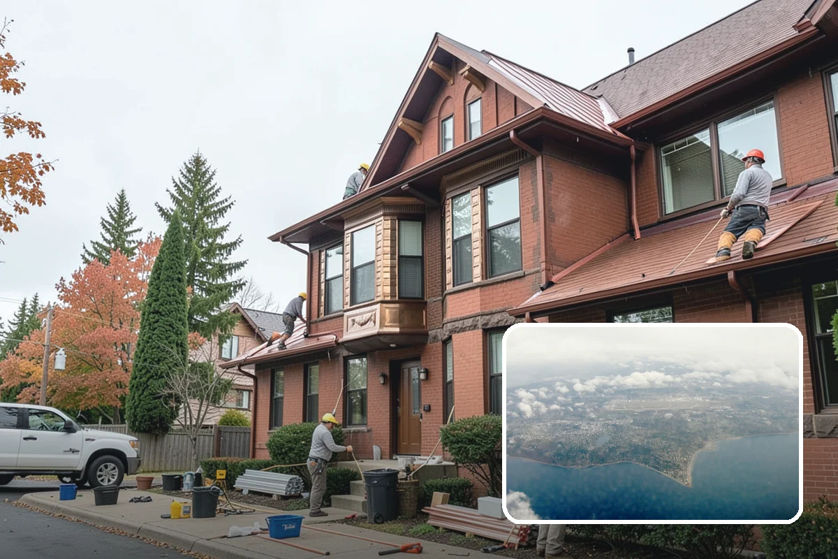 Stair Trim Installation in Burien, King County, WA - Precise scribing to treads and walls