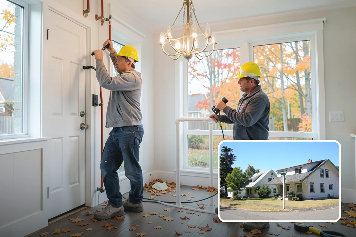 Stair Trim Installation in DuPont, Pierce County, WA - Precise scribing to treads and walls