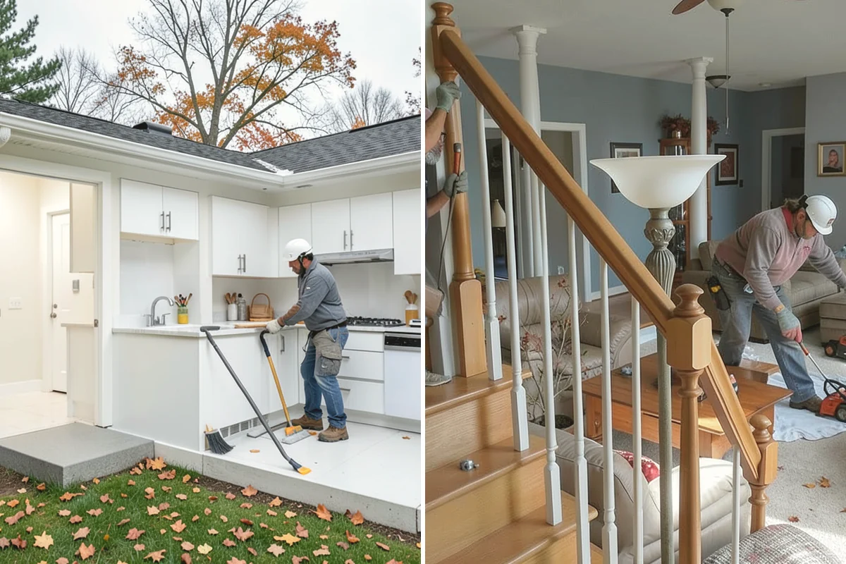 Stair Trim Installation in Duvall, King County, WA - Assess the stair layout and existing conditions