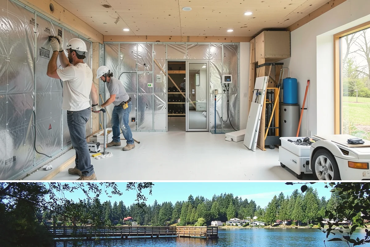 Stair Trim Installation in Federal Way, King County, WA - Interior stair trim installs on schedule year-round, making it a smart project for the rainy PNW off-season.