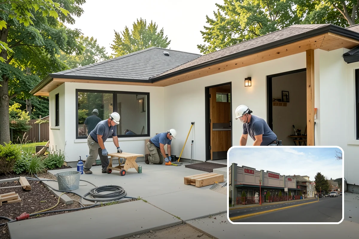 Stair Trim Installation in Issaquah, King County, WA - Precise scribing to treads and walls