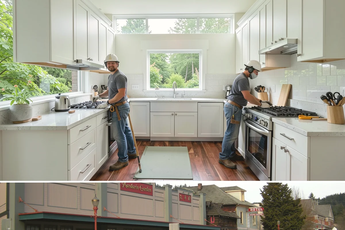 Stair Trim Installation in Issaquah, King County, WA - Interior stair trim installs on schedule year-round, making it a smart project for the rainy PNW off-season.