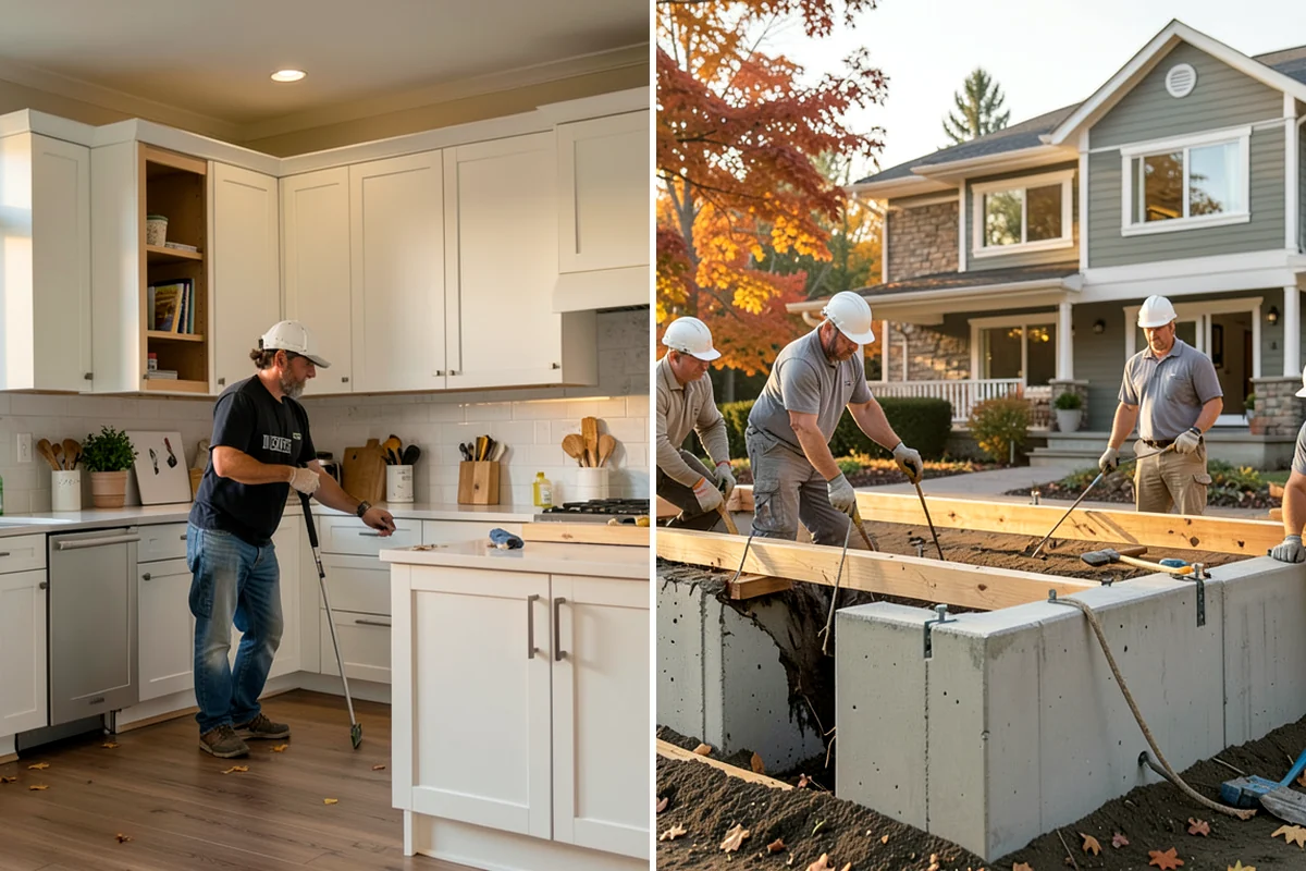 Stair Trim Installation in Kenmore, King County, WA - Assess the stair layout and existing conditions