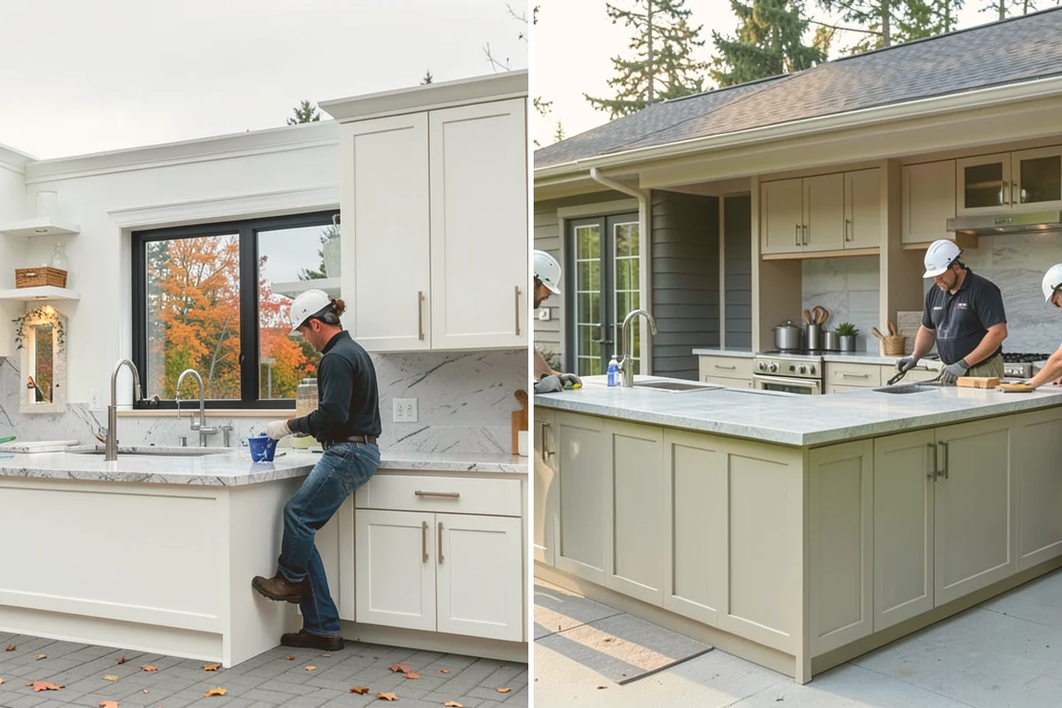 Stair Trim Installation in Newcastle, King County, WA - Assess the stair layout and existing conditions