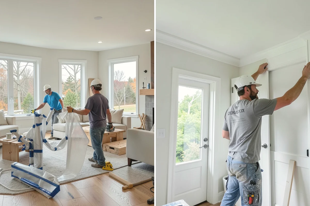 Stair Trim Installation in North Bend, King County, WA - Assess the stair layout and existing conditions