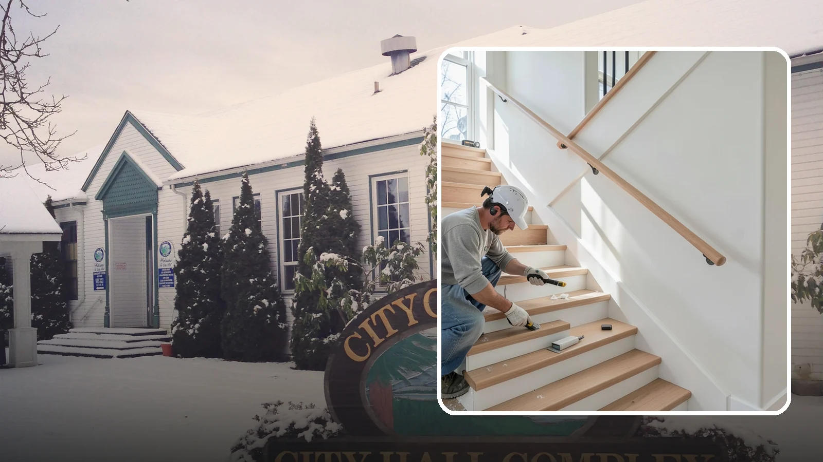 Stair Trim Installation in Pacific, King County, WA - Detailed stair trim installation that finishes treads, risers, skirtboards, and stringers with clean precision.