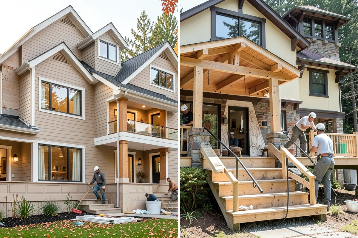 Stair Trim Installation in Pacific, King County, WA - Assess the stair layout and existing conditions