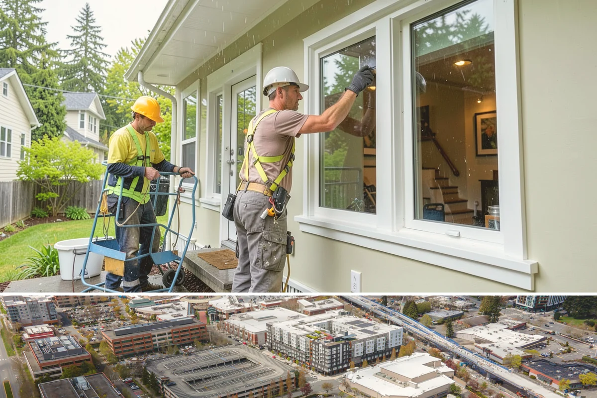 Stair Trim Installation in Redmond, King County, WA - Interior stair trim installs on schedule year-round, making it a smart project for the rainy PNW off-season.