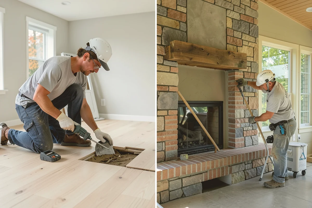 Stair Trim Installation in Sammamish, King County, WA - Assess the stair layout and existing conditions