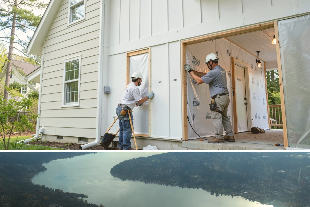 Stair Trim Installation in Sammamish, King County, WA - Interior stair trim installs on schedule year-round, making it a smart project for the rainy PNW off-season.