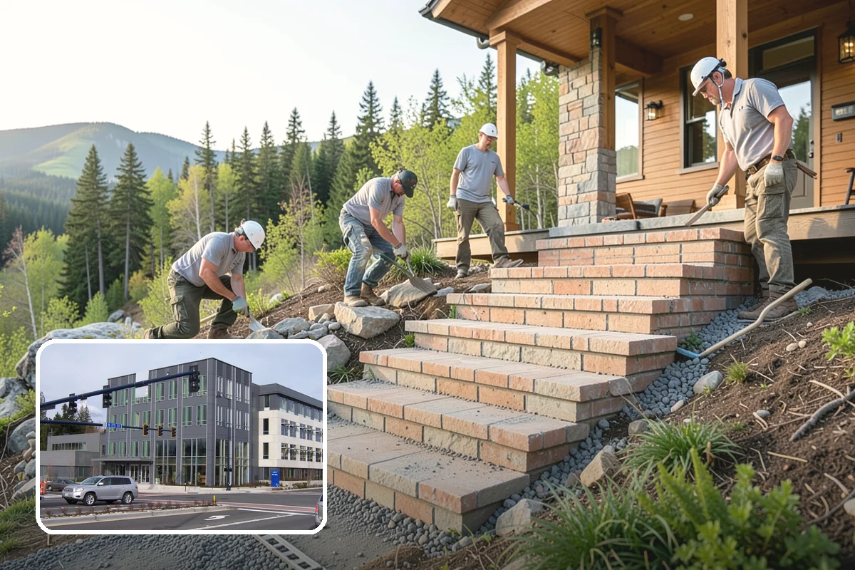 Stair Trim Installation in Shoreline, King County, WA - Precise scribing to treads and walls