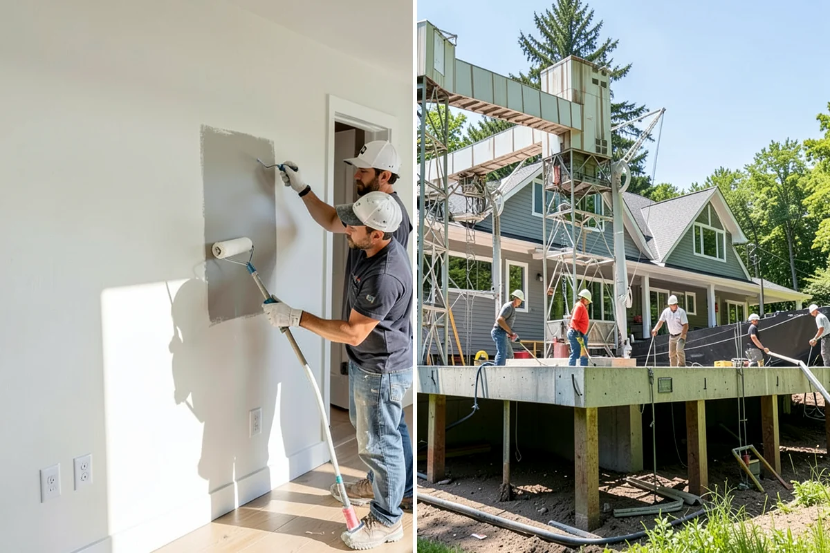 Stair Trim Installation in Shoreline, King County, WA - Assess the stair layout and existing conditions
