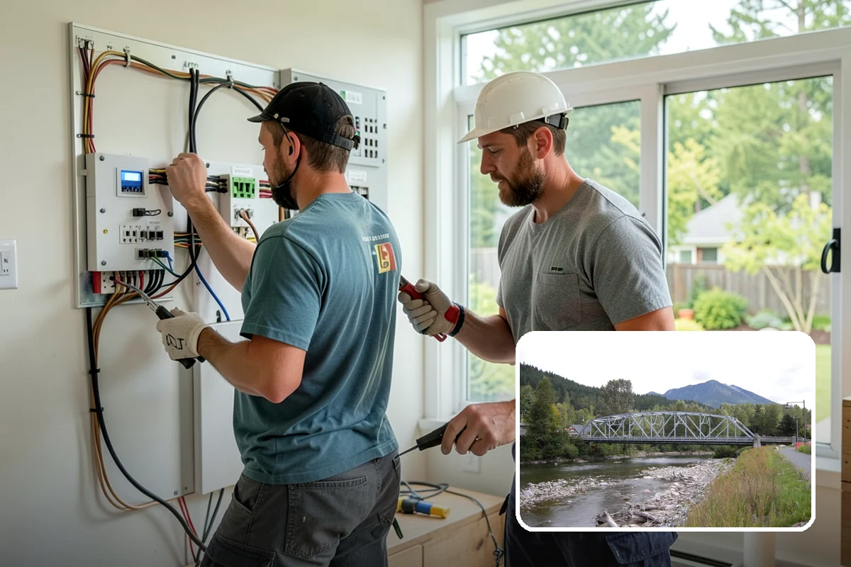 Stair Trim Installation in Skykomish, King County, WA - Precise scribing to treads and walls