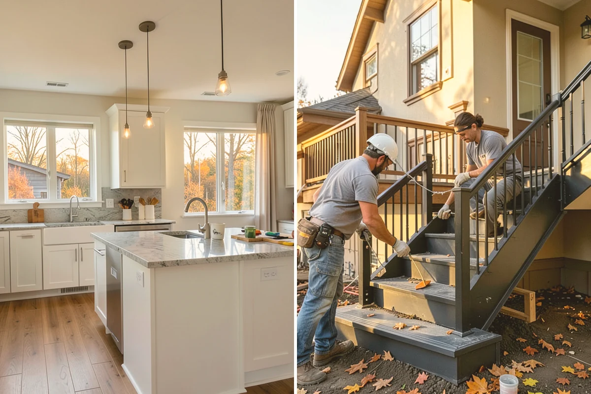Stair Trim Installation in Stanwood, Snohomish County, WA - Assess the stair layout and existing conditions