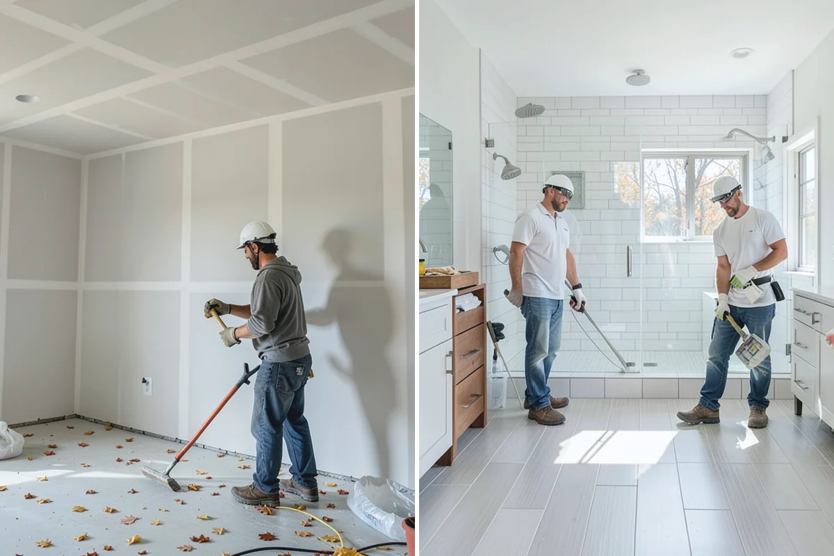 Stair Trim Installation in Sumner, Pierce County, WA - Assess the stair layout and existing conditions