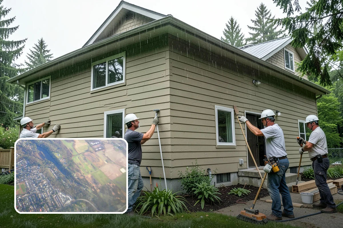 Staircase Replacement in Algona, King County, WA - Resolves unsafe or non-conforming stairs