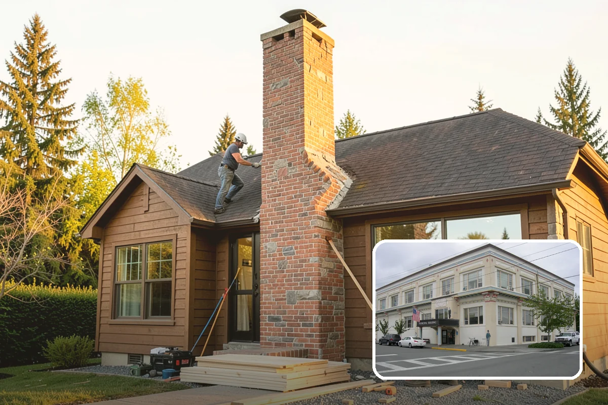 Staircase Replacement in Anacortes, Skagit County, WA - Resolves unsafe or non-conforming stairs