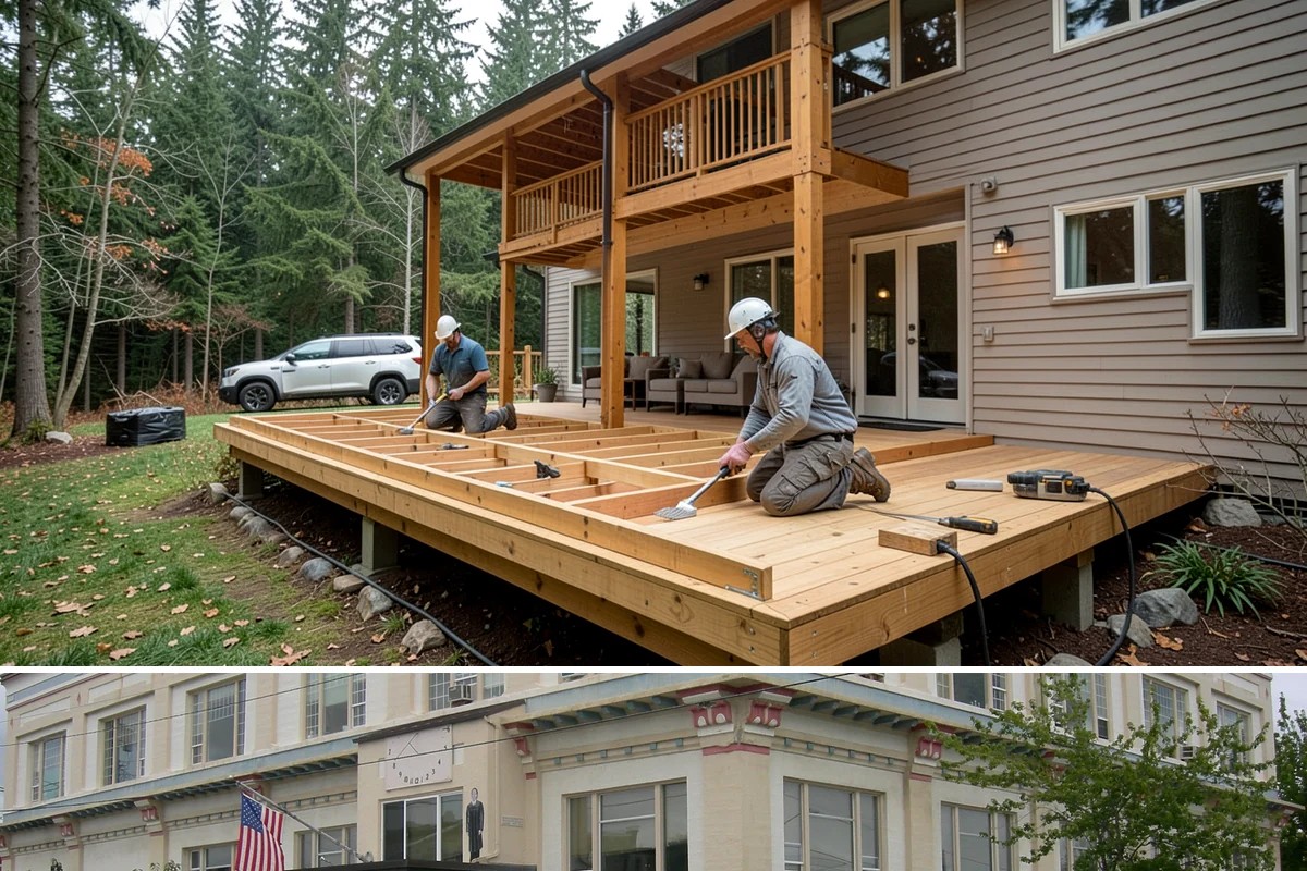 Staircase Replacement in Anacortes, Skagit County, WA - Staircase replacement is interior work available year-round, ideally coordinated with connected remodeling.